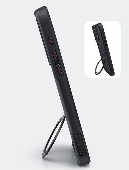 Чохол Armor Bracket з MagSafe для iPhone 16 Pro Max колір Чорний | Зображення 8