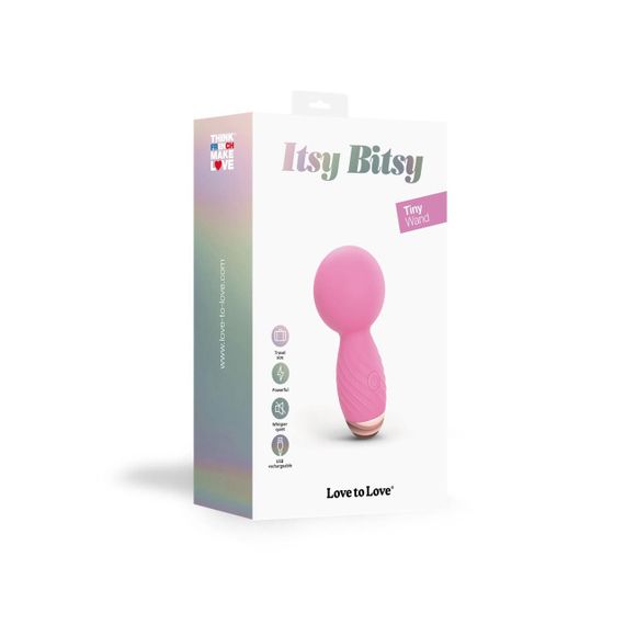 Мини-вибромассажер Love To Love Itsy Bitsy – Pink Passion sexstyle | Зображення 5