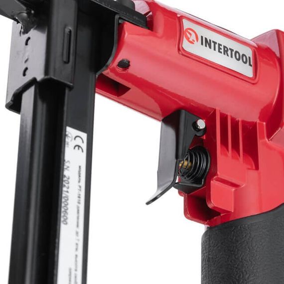 Степлер пневматичний для скоби 12.80*16 мм INTERTOOL PT-1610 | Зображення 7