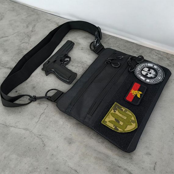 Чоловіча невеличка сумка месенджер для військових, Сумка чоловіча брезентова military WB-85 | Зображення 8