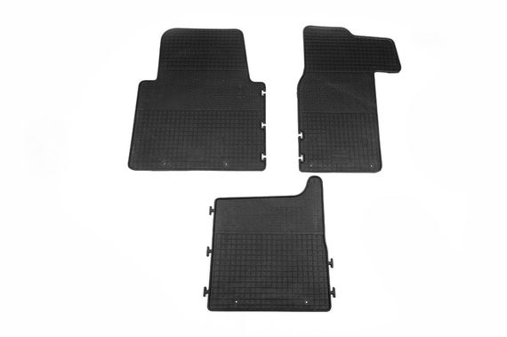 Гумові килимки (3 шт, Polytep) для Nissan NV400 2010-2024 рр | Зображення 1