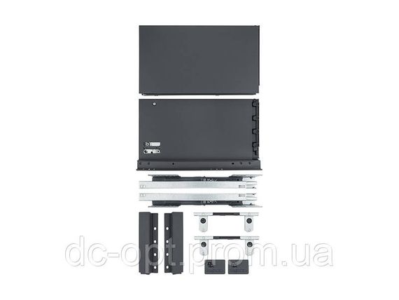 Тандембокс SLIM 16мм L-450мм Н-167мм Графіт ДС  ПреміумЛайн | Зображення 2