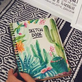 Скетчбук Cactus 18x21 см (BDP_EX004)