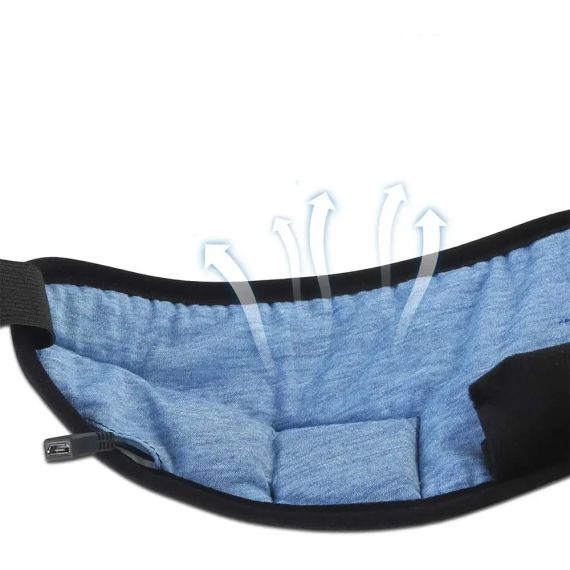 Маска для сна MUSIC GOGGLES A183 с гарнитурой Bluetooth, Серый / Маска на глаза для сна / Повязка на глаза для сна | Зображення 7