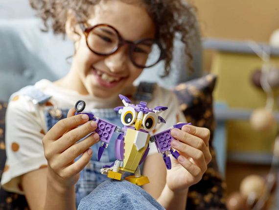 Конструктор LEGO Creator Фантастичні лісові істоти 31125 (31125) | Зображення 1