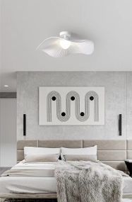 Люстра світлодіодна стельова LED світильник для квартири на стелю лед 26927 Білий 20х44х44 см.