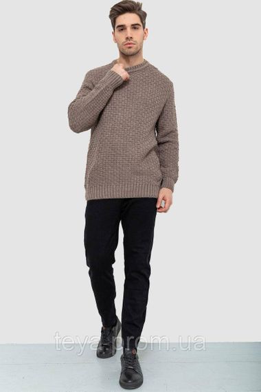 Свитер мужской, цвет мокко, размеры M, XXL, L, XL, XXL, XXXL FA_008394 | Зображення 1