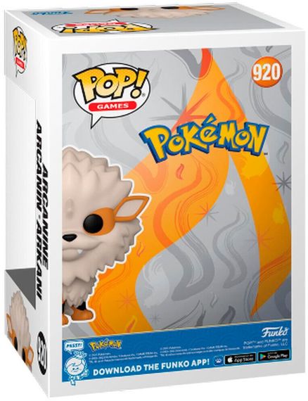 Фігурка Funko POP Games: Pokemon - Arcanine (EMEA) (5908305243977) | Зображення 2