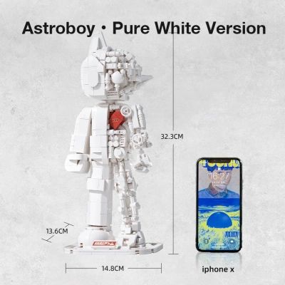 Конструктор Pantasy Astro Boy: Чисто біла версія (86206) | Зображення 9