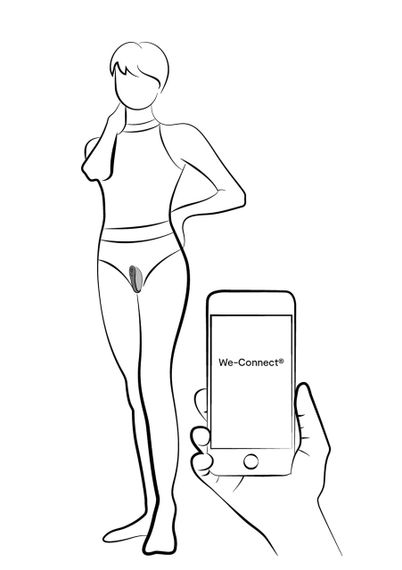 Смарт-вибратор для пар We-Vibe Jive Lite, фиолетовый Sex Aura | Зображення 8