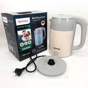 Електрочайник зручний, Якісні електрочайник, Електрочайник нержавіюча сталь Гарний SV-74