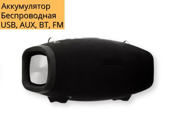 Колонка портативная XPRO H41 10Вт USB, AUX, FM, Bluetooth черная (H41) | Зображення 1