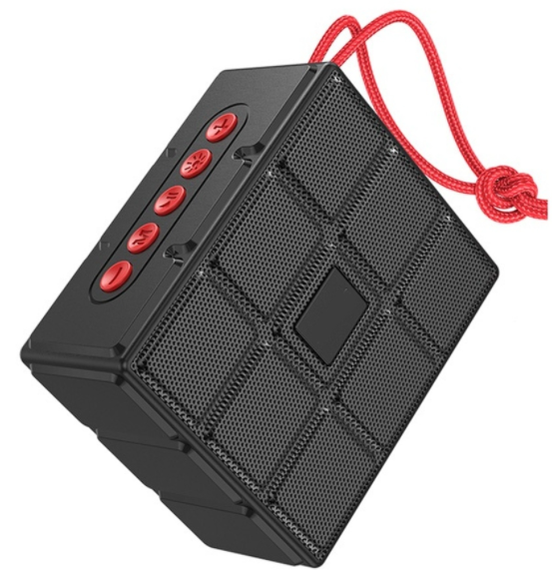 Портативна колонка XPRO BR16 5Вт USB, AUX, FM, Bluetooth чорна (ЦУ-00032907) | Зображення 4