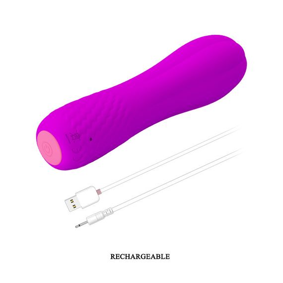 Вібратор Pretty Love ALLEN 12 Functions USB Sex Aura | Зображення 1