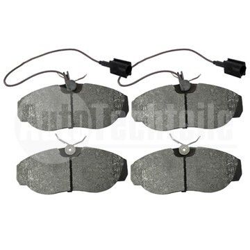 Колодки тормозные передние Fiat Ducato/Citroen Jumper/Peugeot Boxer, AutoTechteile, 504 0187, 4252.24