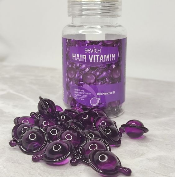 Капсули після хімії, фарбування, стайлингу Sevich Hair Vitamin (moroccan oil)