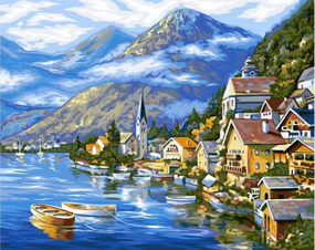 Картина за номерами 40*50 KpNe-01 Danko Toys PAINTING BY NUMBERS Вид 1