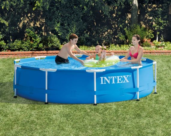 Басейн каркасний 15 в 1 INTEX 28202 305 х 76 см + машина для створення бульбашок (DM-28202-M) | Зображення 2