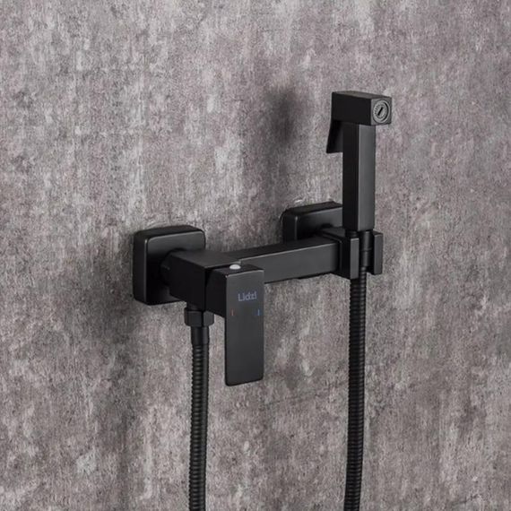 Набір для гігієнічного душу Lidz Kubis 110 Black LDKUB110BLA46104 прямокутний | Зображення 6