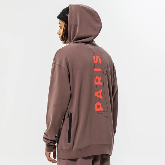 Худи Jordan PSG Fleece PO Hoodie “Plum Eclipse” M DM3096-291 | Зображення 1