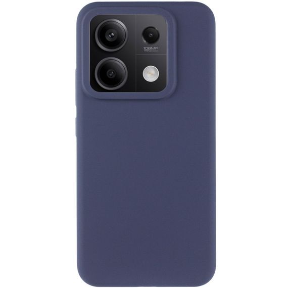 Чохол Silicone Cover Lakshmi (AAA) для Xiaomi Redmi Note 13 5G Темно-синій / Midnight blue | Зображення 1