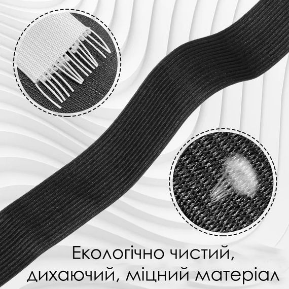 Резинка швейная 25мм (40м/рулон) Белый (6556) | Зображення 1