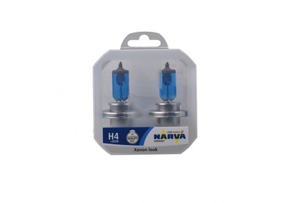 980152100 NARVA Лампа SET H4/W5W RALLYE 12V