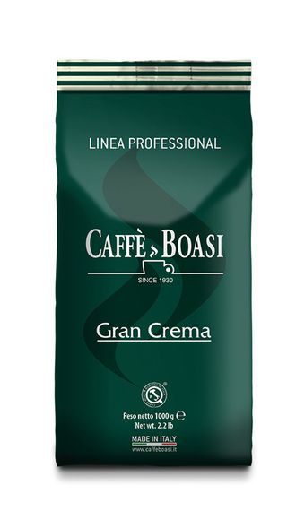 Кофе в зернах Caffe Boasi Bar Gran Crema 1кг Италия Боази Гран Крема зеленый | Зображення 1