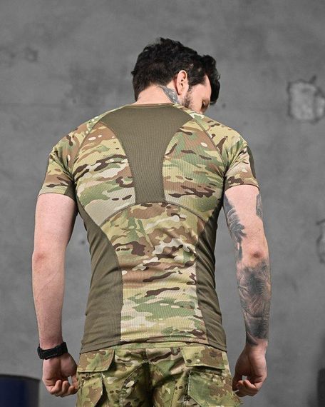 Тактична потоотводна футболка AXEL мультікам ВТ6731 | Зображення 2