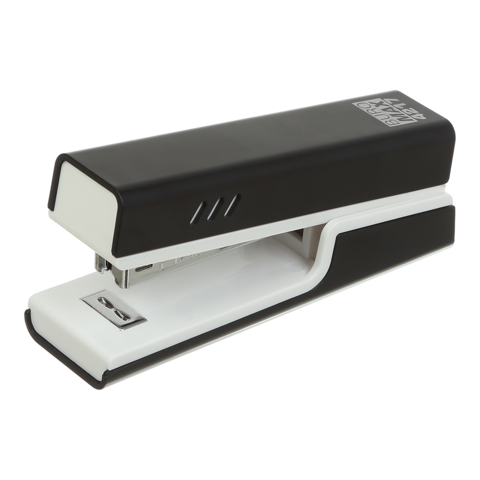 Степлер пластиковий BM.4217-01 BUROMAX 20 арк., (скоби №24; 26), 129.6x38.9x 59.2 мм, чорний, в коробці (4823126801568)