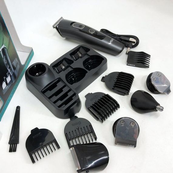 Універсальний тример для стрижки та гоління VGR V-175, Домашня машинка акумуляторна для стрижки волосся CM-67 | Зображення 2