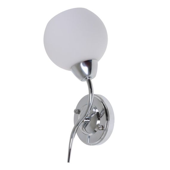 Бра настенное накладное шар LK-650W/1 E27 CH