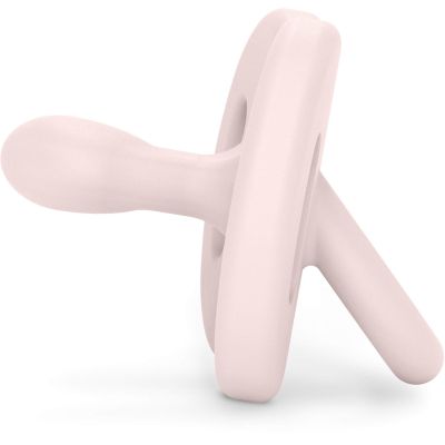 Пустышка Suavinex Colour Essence силіконова фізіологічна, 0-6 місяців світло-рожева (308602) | Зображення 1