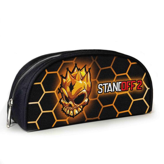 Пенал школьный с принтом Standoff 2, 23х10х8 см детский для девочки,мальчика (3924)