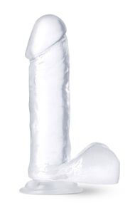 Фалоімітатор реалістичний на присосці Blush B Yours прозорий, 20.3 х 4.4 см