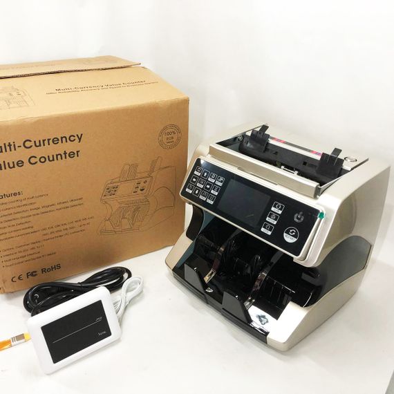 Лічильник банкнот Bill Counter AL-920 з визначенням номіналу та детекторами UV/MG/IR | Зображення 9