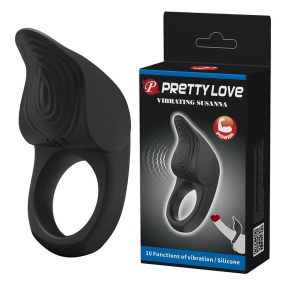 Кольцо эрекционое серии Pretty - Susanna Vibration, BI-210235 Sex Aura