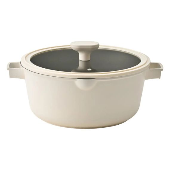 Набор посуды Pepper Creamy Cheef PR-2503 10 предметов кремовый | Зображення 2