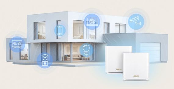 Маршрутизатор ASUS ZenWiFi XT9 1PK AX7800 3xGE LAN 1x2.5GE WAN 1xUSB 3.2 MU-MIMO OFDMA MESH white (90IG0740-MO3B60) | Зображення 9