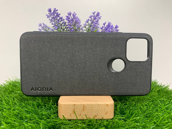 Чохол накладка Google Pixel 4A 5G тканина темно-сірий