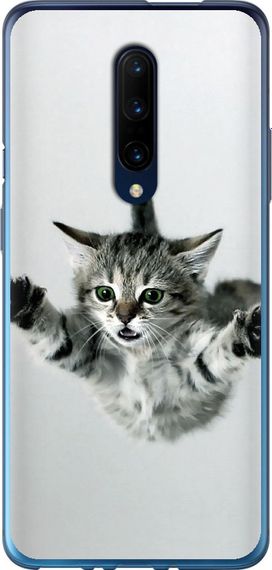 Чехол на OnePlus 7 Pro Летящий котёнок "2322u-1696-17620"