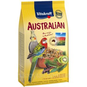 Корм Viatkraft Australian для средних попугаев 750 г без сахара