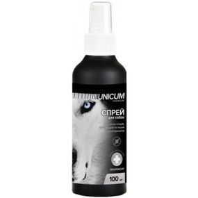 Спрей от блох и клещей для собак Unicum Premium, 100 мл