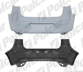 Задний бампер Seat Altea '04-12 (Polcar) 5P0807417TGRU, 6755961