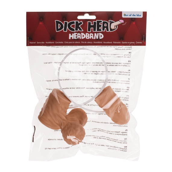 Oбруч Dick Head Headband, 28 см Sex Aura | Зображення 3
