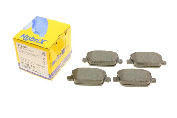 Колодки тормозные задние Ford Focus Galaxy Mondeo S-Max Kuga 05-15 Volvo S80 V70 XC70 06-16 22-0780-0