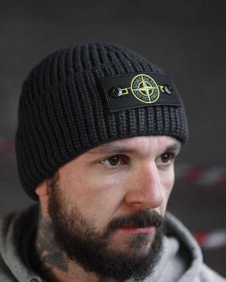 Шапка stone island denim ВТ4726 | Зображення 3