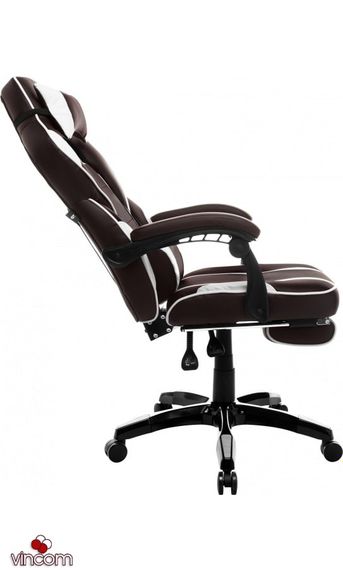 Кресло геймерское GT Racer X-2749-1 Dark BrownWhite | Зображення 5