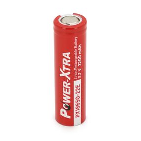 Акумулятор Li-ion Power-Xtra 18650 2200mAh 3.7V, Red