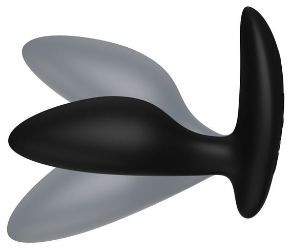 Анальна смарт-вібропробка We-Vibe Ditto+ Satin Black з пультом ДК | Зображення 4